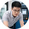 Eric He, ingeniero mec&aacute;nico jefe de automatizaci&oacute;n textil